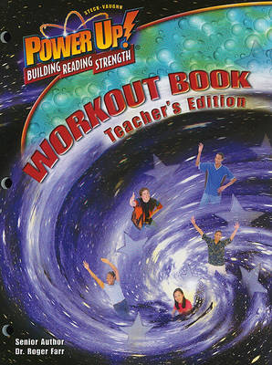 Book cover for Steck-Vaughn Power Up! Building Reading Strength Workout Book