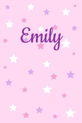 Book cover for Emily First Name Personalized Notebook