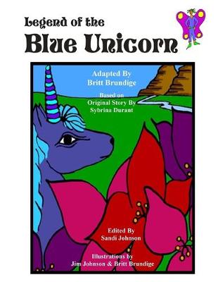 Book cover for Legend of the Blue Unicorn