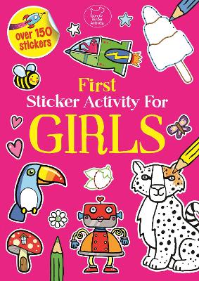 Book cover for First Sticker Activity for Girls