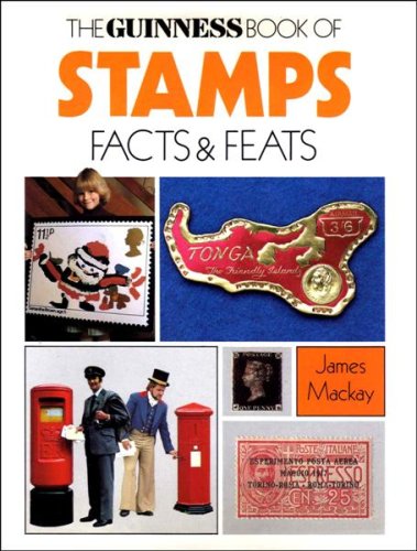 Book cover for Guinness Book of Stamps Facts and Feats