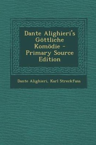 Cover of Dante Alighieri's Gottliche Komodie