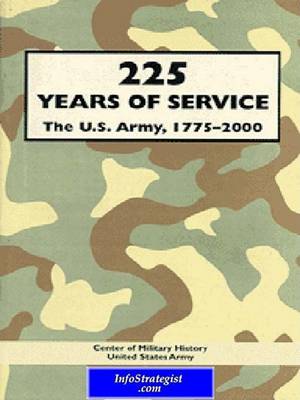 Book cover for 225 Years of Service