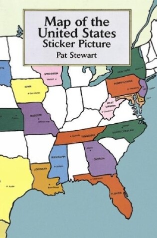 Cover of Map of the United States Sticker Picture