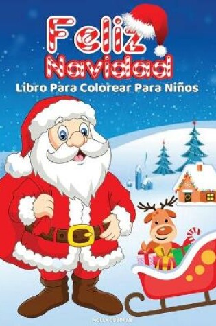 Cover of Feliz Navidad Libro Para Colorear Para Niños