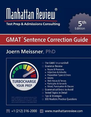 Book cover for Manhattan Review GMAT Sentence Correction Guide [5th Edition]