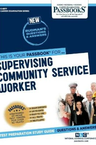 Cover of Supervising Community Service Worker