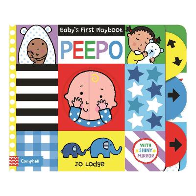 Book cover for Baby's First Playbook: Peepo