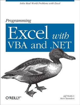 Book cover for Programming Excel with VBA and .Net