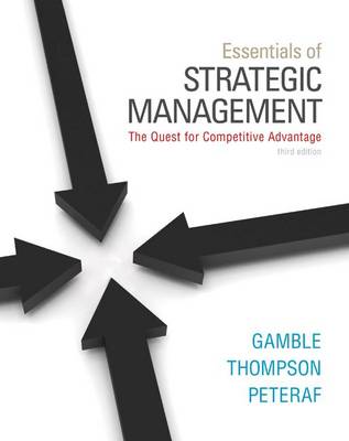 Book cover for Essentials of Strategic Management with Connect Plus