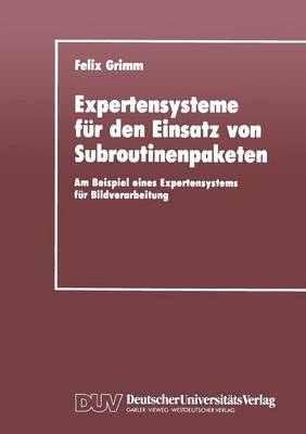 Book cover for Expertensysteme für den Einsatz von Subroutinenpaketen