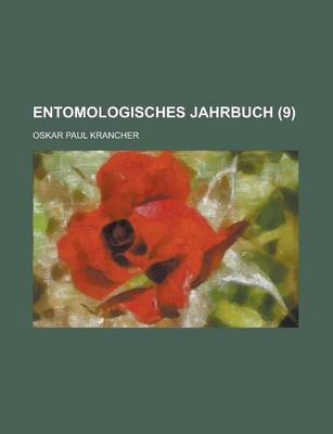 Book cover for Entomologisches Jahrbuch (9 )