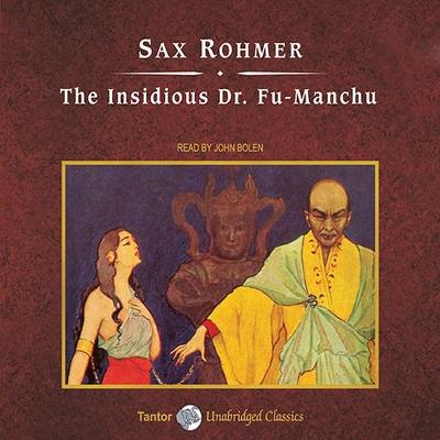 Book cover for The Insidious Dr. Fu-Manchu, with eBook