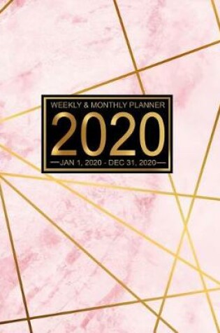 Cover of Weekly & Monthly Planner 2020