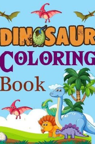 Cover of Dinosaur Coloring Book