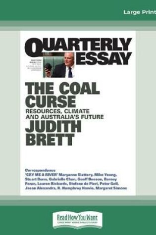 Cover of Quarterly Essay 78 The Coal Curse