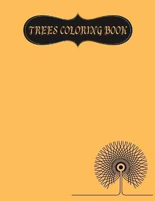 Book cover for Tree Coloring Book