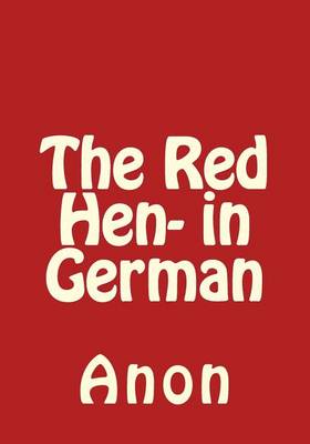 Book cover for The Red Hen- in German