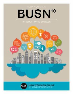 Book cover for BUSN (with BUSN Online, 1 term (6 months) Printed Access Card)
