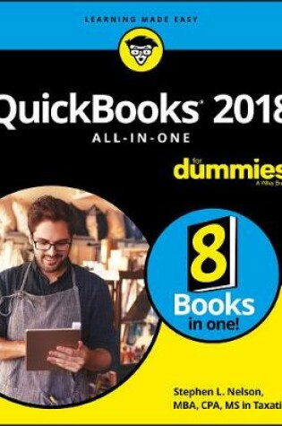 Cover of QuickBooks 2018 All-in-One For Dummies