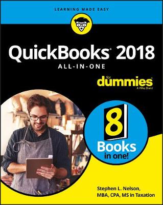 Book cover for QuickBooks 2018 All-in-One For Dummies