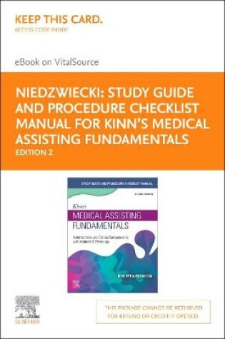 Cover of Study Guide for Kinn's Medical Assisting Fundamentals Elsevier eBook on Vitalsource (Retail Access Card): Administrative