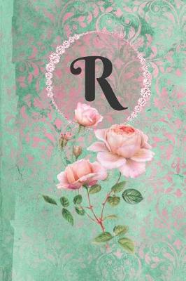 Book cover for Personalized Monogrammed Letter R Journal