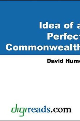 Cover of Idea of a Perfect Commonwealth