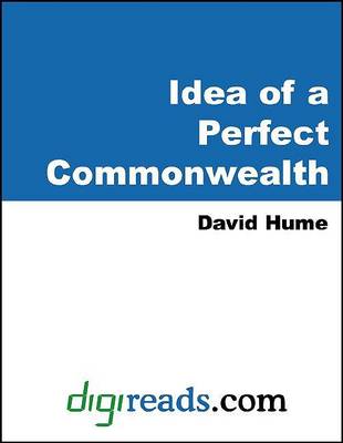 Book cover for Idea of a Perfect Commonwealth