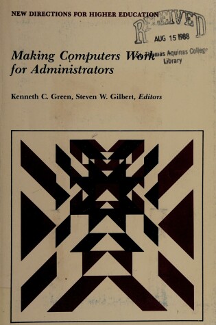 Cover of Making Computers Work Administrators 62