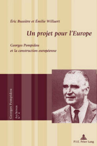 Cover of Un Projet Pour l'Europe