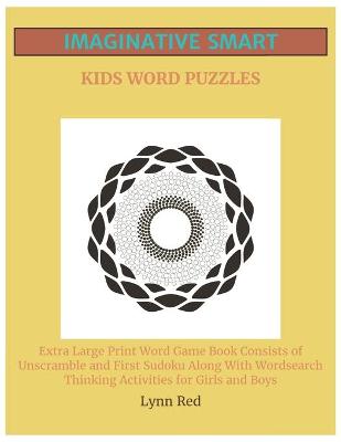 Book cover for Imaginative Smart Kids Word Puzzles