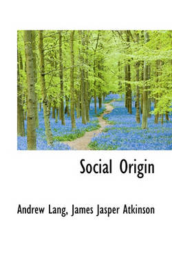 Book cover for Social Origin