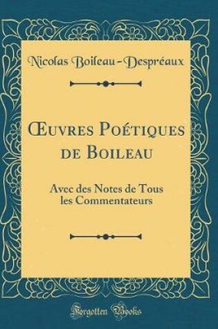 Cover of Oeuvres Poétiques de Boileau