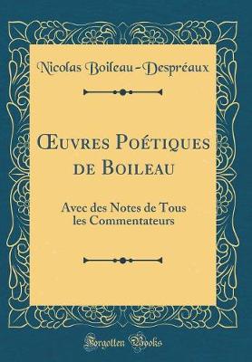 Book cover for Oeuvres Poétiques de Boileau