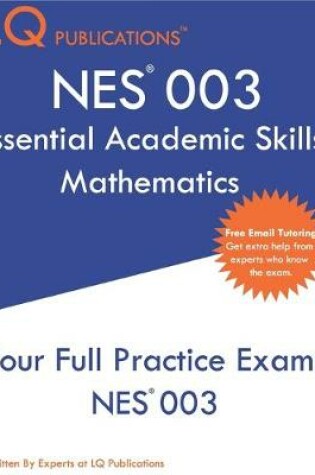 Cover of NES 003 Essential Academic Skills Mathematics