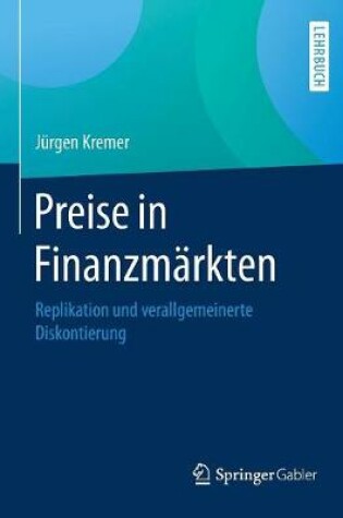 Cover of Preise in Finanzmarkten