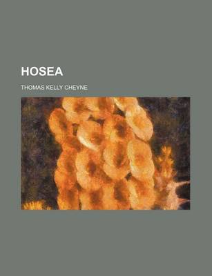 Book cover for Hosea