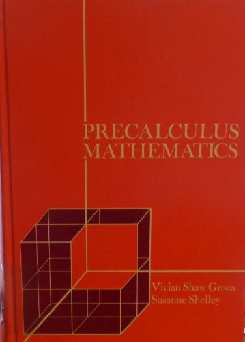 Book cover for Precalculus Mathematics