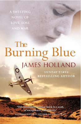 Book cover for The Burning Blue