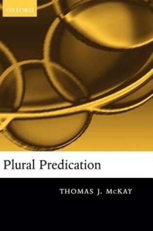 Cover of Plural Predication