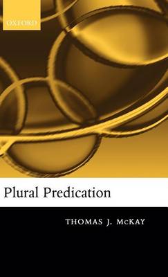 Book cover for Plural Predication