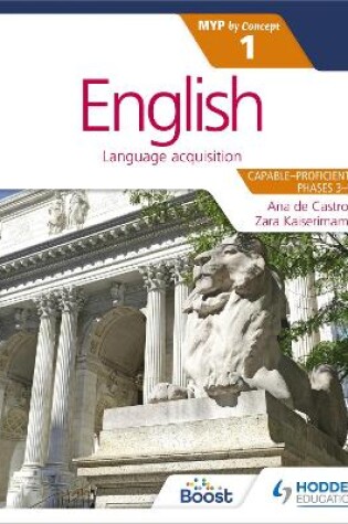 Cover of English for the IB MYP 1