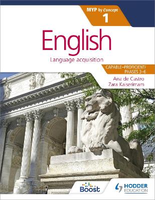 Cover of English for the IB MYP 1