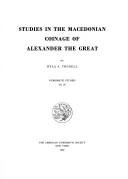 Book cover for Studies in the Macedonian Coinage of Alexander the Great y Hyla A. Troxell