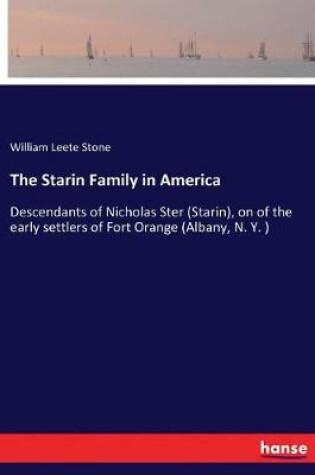 Cover of The Starin Family in America