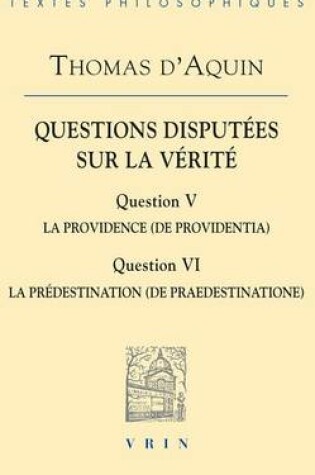 Cover of Questions Disputees Sur la Verite