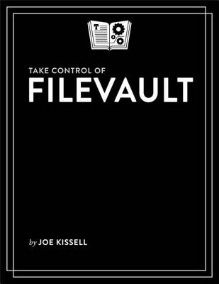 Book cover for Take Control of Filevault