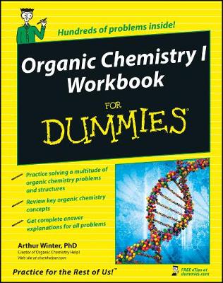 Book cover for Organic Chemistry I Workbook For Dummies