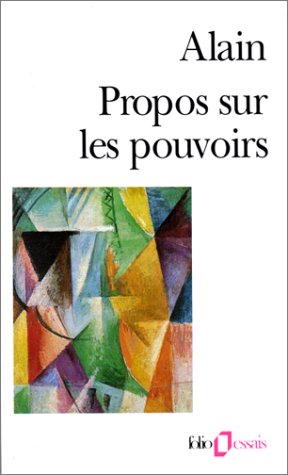 Book cover for Propos Sur Les Pouvoirs